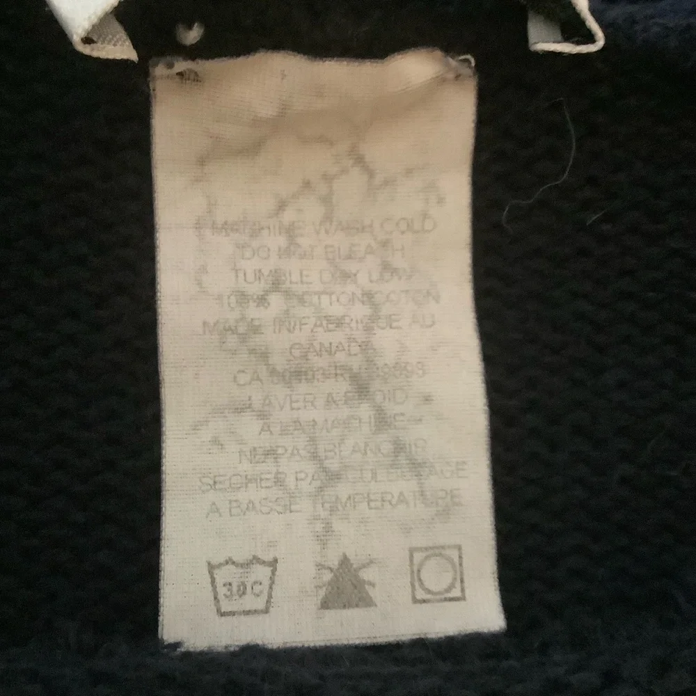 PARKHURST DARK BLUE STRIPED LONG SLEEVE KNIT SWEATER/ Size M - Picture 13 of 13